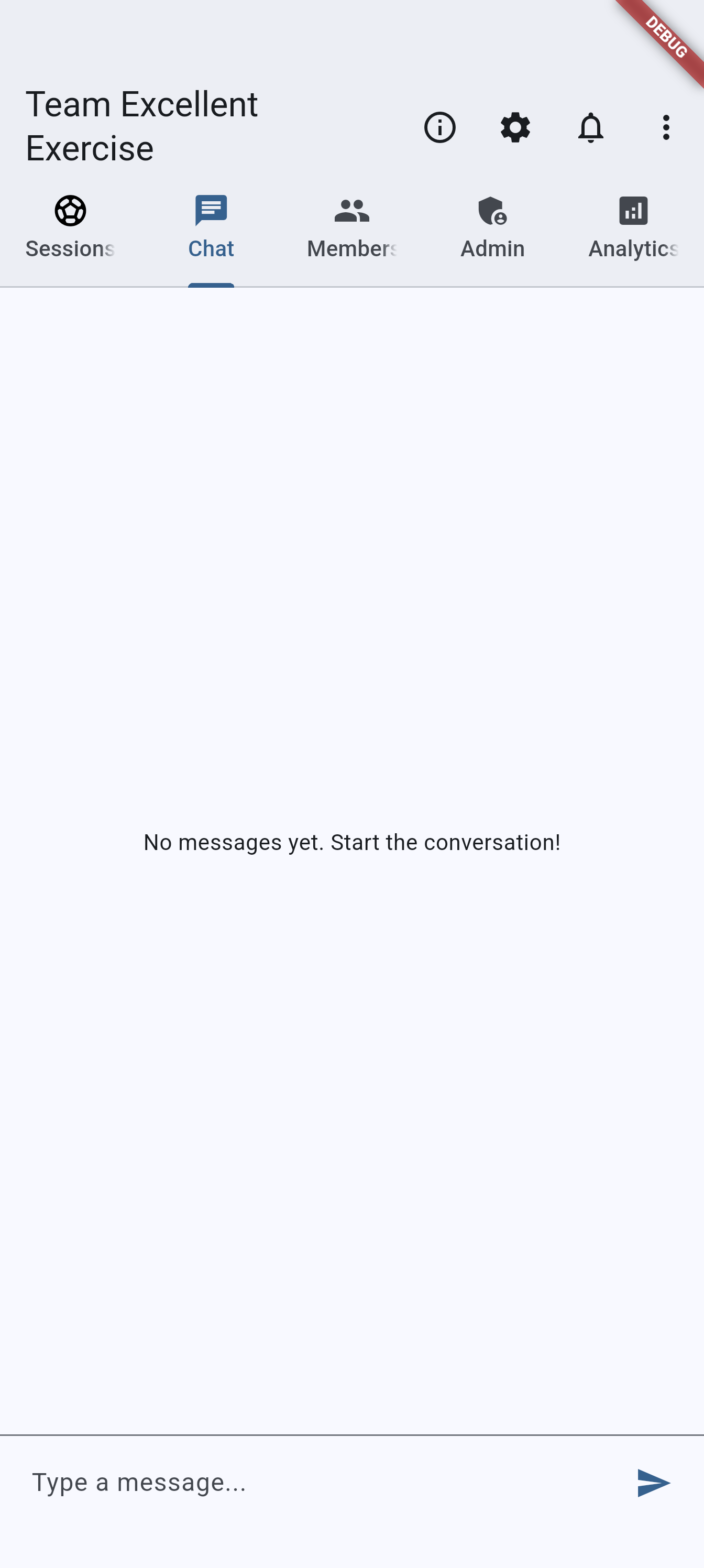 Group chat on Android