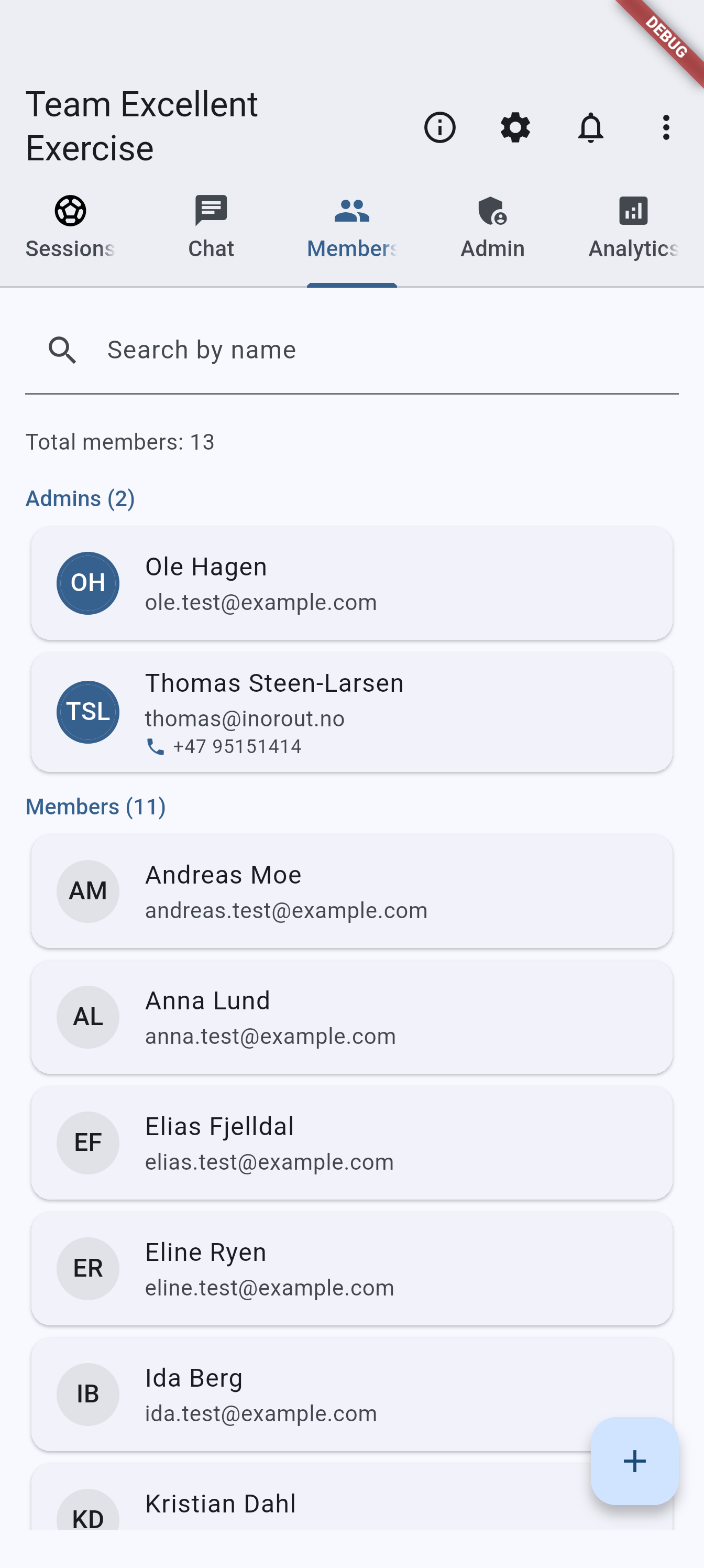 Invite from contacts on Android